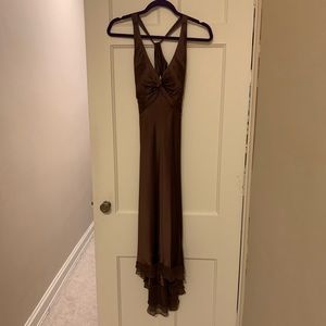 Brown cache dress